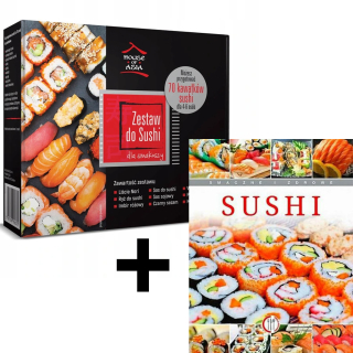 Ázijska kuchyňa - Štartovacia súprava pre výrobu sushi 6 ľudí darček