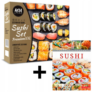 Japonska kuchyňa - Štartovacia súprava pre výrobu sushi 8os pre darček