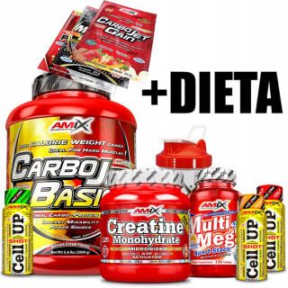 Gainer - AMIX DOPLOŽKY SET (30 dní) + 4KG