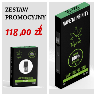 CBD - Sada 25% CBD + CBD + CBD kábel pre PODPORU!