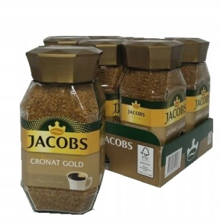 Instantná káva - Jacobs Cronat Gold 6x 200g rozpustný