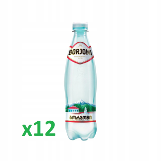 Zmršťovače. Minerálna voda PET 500 ml 12 ks