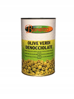 Zelené olivy 4.1 kg Bonetto Taliansko