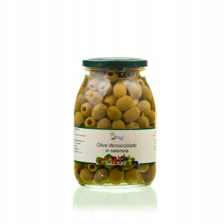 Zelené roztrhané olivy DeLIZIA 2000 1L