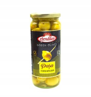 Zelené olivy s citrónom 500g
