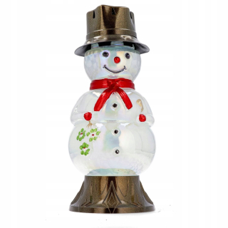 Zasnežená sviečka veľká 42 cm