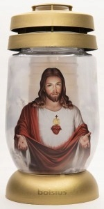 Bolsius znicz s Kristom
