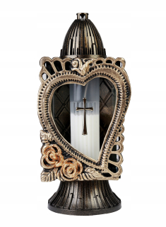 Znicz Chapel Heart - Rose.