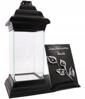 Brat brat, OB Black Marble +LED Figurine