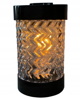 Sviečka krištáľová lampa trubice pre veľmi veľký hrob