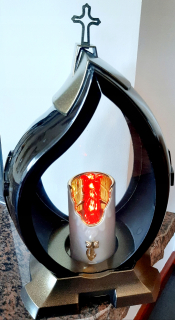 Znicz Flame 36,5 cm zlatý krásny hit 2022