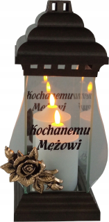 Sviečka s odhodlaním mojej milovanej osobe.