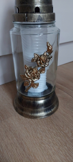 Zlota Gold Rose Flower vložka 25 cm