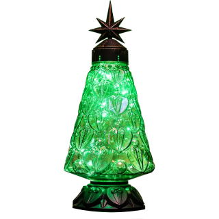 Sviečka sviečok vianočný stromček 9 +zelené lampy
