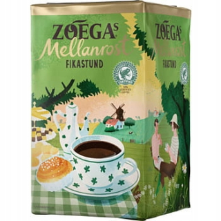 Káva mletá -  Zoega's FikaAstund - Mielona - Veľká voľba * Kreos