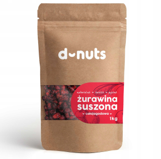 Sušené ovocie - Cranberry Całojodowa 1kg Premium Delicious Fresh