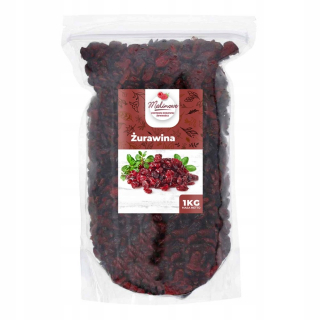 Sušené ovocie - Cranberry Sušené 1KG vysoká kvalita 1000g