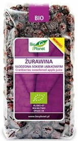Brusnice sladené s jablkovým džúsom BIO 400G | BIOP