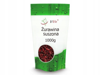 Sušené ovocie - Sušené brusnice 1000 g VIVIO