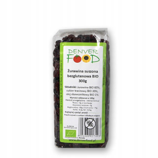 Sušené ovocie - Branberry Sušené bezlepkové BIO 300G