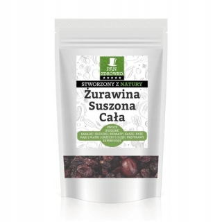 Sušené brusnice celé 1 kg