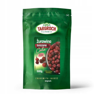 Sušené ovocie - Cranberry Sušené Całojodowa 1000 g Targroach