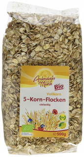 Žuva pšenica, že celozrnné vločky 10x 500g