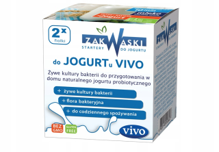 Živá bakteriálna kultúra pre jogurt 1g surgoids vivo