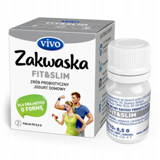 Živá bakteriálna kultúra pre Fit & Slim Vivo Jogurt