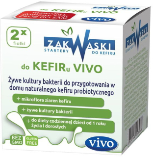 Baktérie živej kultúry pre KEFIR 1 G VIVO 2 FIMUMY