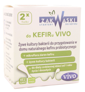 Živé bakteriálne kultúry pre prípravu Kefiru - VI