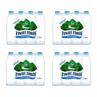 Żywiec Zdrój 0,5L non-zrazilo 48ks.