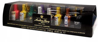 anthon berg 250g, pralinky s alkoholom, darčeková krabička