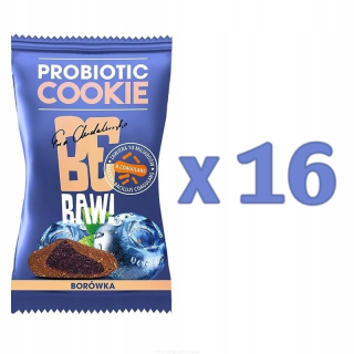 Probiotické čučoriedkové cookies 16x Pureella