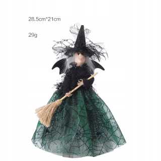 Halloween - Halloweenská stolová dekorácia, Halloween čarodejník