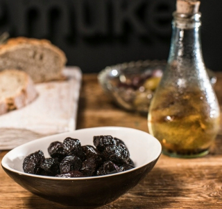 Grécke sušené olivy Thouba z thassos 1kg
