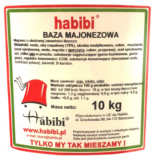 habibi MAYONIA BASE 200% ÚČINNOSŤ 10KG HABIBI