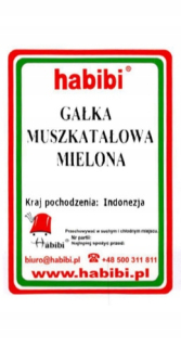 Habibi Nutmeg Mlečený 1 kg