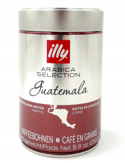 Zrnková káva -  Illy Guatemala 100% Arabica 250g kávové zrná