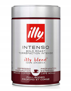 Káva mletá - Illy intenso 100% arabčina MIELONA 250G