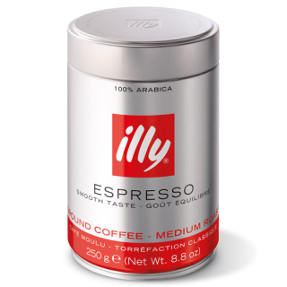 Káva mletá - ILLY Espresso - mleté kávy 250 g