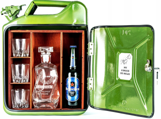 kanister schránky na whisky alkoholu minibarom baru