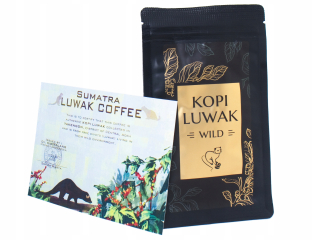 Zrnková káva - Káva Copy Luwak 50g Divoký divoký darček darček