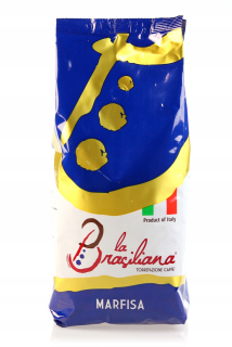 Zrnková káva - Káva La Brasiliana Marfis 1000g Granist