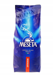 Zrnková káva -  Káva Meseta SUPERCREMA 1000g zrnková