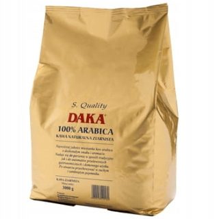 Zrnková káva -  Káva Dáka S.Quality 100% Arabica Grain 3 KG