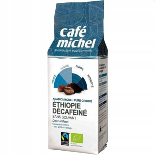 Káva bez kofeínu -  Mletá káva č. Arabica Bio 250g Cafe Michel
