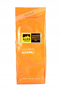 Zrnková káva -  kávové zrná ALPS COFFEE SCHÜMLI