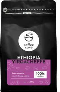 Zrnková káva - kávové zrná Etiópia Yirgacheffe 250 g