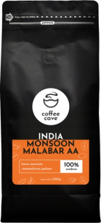 Zrnková káva - Káva Beans India Monsoon Malabar 1 kg